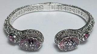 Eternal Love Tip-to-Tip Bracelet™ in Pink Cashmere™ Mystic Quartz & Pure Pink™ Mystic Topaz - Tip-to-Tip - only found at SARDA™