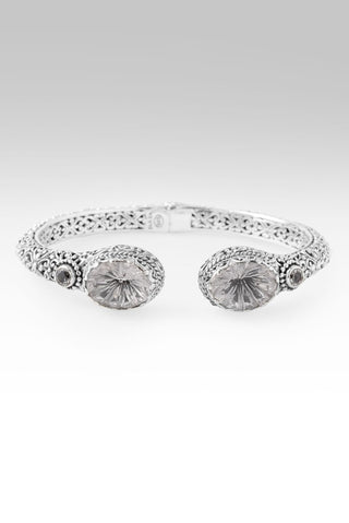Eternal Love Tip-to-Tip Bracelet™ in White Quartz & White Topaz - Tip-to-Tip - only found at SARDA™