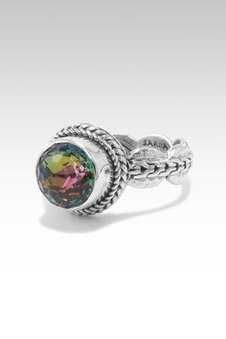 Eternal Promise Ring™ in Chrome Chameleon™ Mystic Quartz - Dinner - only found at SARDA™