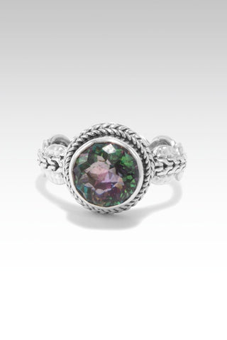 Eternal Promise Ring™ in Chrome Chameleon™ Mystic Quartz - Dinner - only found at SARDA™