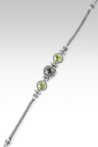 Everlasting Hope Bracelet™ in Prasiolite & Peridot - Multi Stone - only found at SARDA™