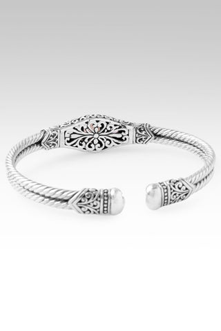 Everlasting Joy Cuff Bracelet™ in Cor - De - Rosa Morganite & Sweet Surrender™ Mystic Topaz - Cuff - only found at SARDA™