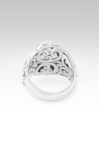 Everlasting Mercy Ring™ in Paraiba Chalcedony - Dinner - only found at SARDA™