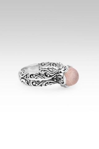 Everlasting Presence Ring™ in Cor - De - Rosa Morganite - Dinner - only found at SARDA™