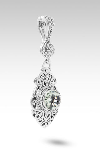 Everlasting Trust Pendant™ in Prasiolite - Single Stone - only found at SARDA™