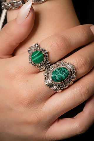 Every Moment Ring™ in Forest Green Indonesian Coral - Statement - only found at SARDA™