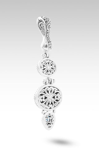 Every Trial Lifted Pendant™ in Bali Blue Barite, Mexican Turquoise & London Blue Topaz - Multi Stone - only found at SARDA™