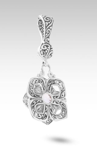 Evolving In Him Pendant™ in White Quartz - Single Stone - only found at SARDA™