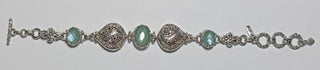 Explore Wonder Bracelet™ in Sea Green Chalcedony Mother Of Pearl Quartz - Multi Stone - only found at SARDA™