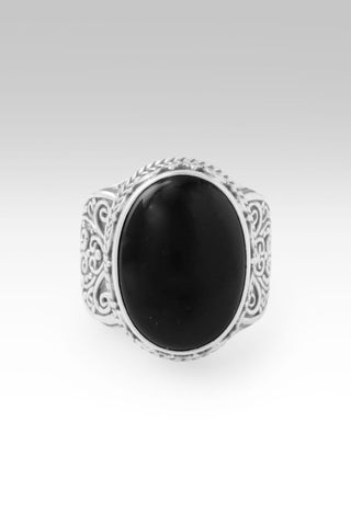 Faith Brings Hope Ring™ in Black Onyx - Statement - only found at SARDA™