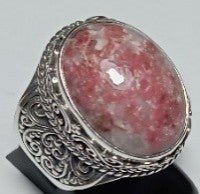 Faith Brings Hope Ring™ in Thulite - Statement - only found at SARDA™