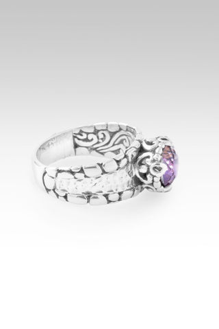 Faith in the Unseen Ring™ in Odyssey Universe™ Mystic Quartz - Dinner - only found at SARDA™