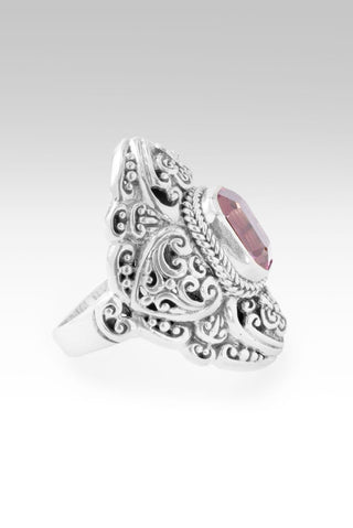 Faith Over Fear Ring III™ in Right Wave™ Mystic Quartz - Statement - only found at SARDA™
