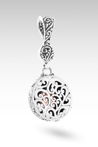 Faith Washed Fear Away Pendant™ in Galaxy Rutilated Quartz - Single Stone - only found at SARDA™