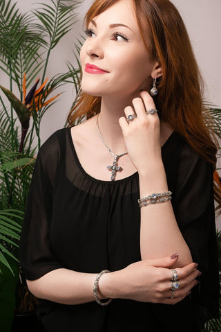 Faithful Then & Now Ring™ in Rainbow Moonstone - Stackable - only found at SARDA™