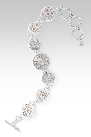 Faithfulness in Bloom Bracelet™ in Flower Agate, White Moonstone & Peach Moonstone - Multi Stone - only found at SARDA™