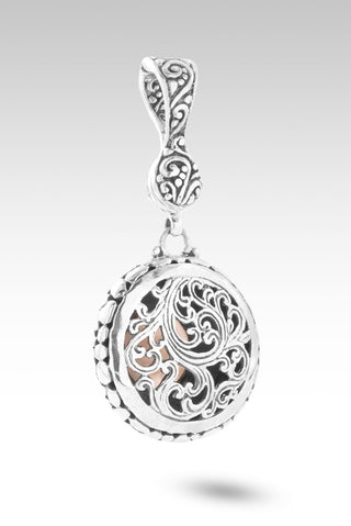 Faithfulness in Bloom Pendant™ in Flower Agate - Single Stone - only found at SARDA™