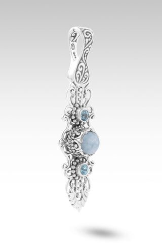 Fall Into Action Pendant™ in Aquamarine & Blue Zircon - Multi Stone - only found at SARDA™