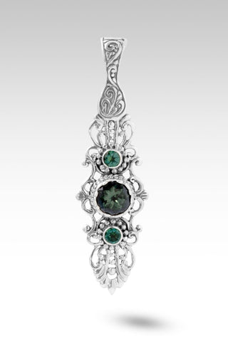Fall Into Action Pendant™ in Green Fluorite & Bali Hai™ Mystic Topaz - Multi Stone - only found at SARDA™