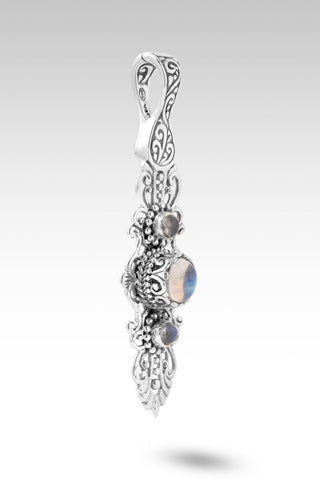 Fall Into Action Pendant™ in Rainbow Moonstone - Multi Stone - only found at SARDA™