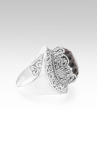 Fear U Lost UR Hold Ring™ in Black Mother of Pearl - Statement - only found at SARDA™