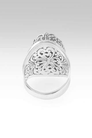 Fear U Lost UR Hold Ring™ in Black Mother of Pearl - Statement - only found at SARDA™