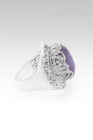 Fear U Lost UR Hold Ring™ in Charoite - Statement - only found at SARDA™