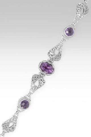 Fear's A Liar Bracelet™ in Amethyst & Rose De France Amethyst - Multi Stone - only found at SARDA™