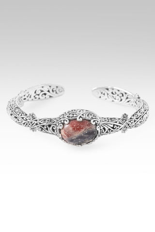 Fears Hold Released Cuff Bracelet™ in Brecciated Jasper - Cuff - only found at SARDA™