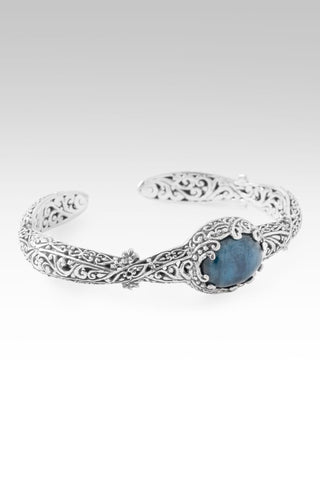 Fears Hold Released Cuff Bracelet™ in Cat's Eye Neon Apatite - Cuff - only found at SARDA™