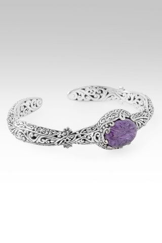 Fears Hold Released Cuff Bracelet™ in Charoite - Cuff - only found at SARDA™