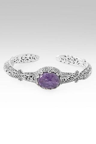 Fears Hold Released Cuff Bracelet™ in Charoite - Cuff - only found at SARDA™
