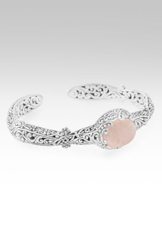 Fears Hold Released Cuff Bracelet™ in Cor - De - Rosa Morganite - Cuff - only found at SARDA™