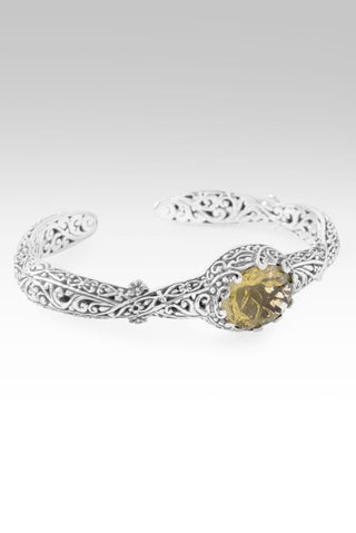 Fears Hold Released Cuff Bracelet™ in Olive Quartz - Cuff - only found at SARDA™