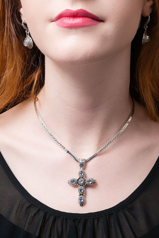 Find Balance Pendant™ in Rainbow Moonstone - Multi Stone - only found at SARDA™