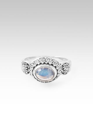 Find Balance Ring III™ in Rainbow Moonstone - Dinner - only found at SARDA™