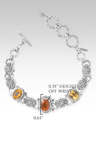 Fire Inside Burning True Bracelet™ in Brazilian Fire Opal - Multi Stone - only found at SARDA™