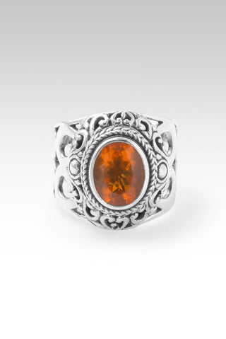 Fire Inside Burning True Ring III™ in Brazilian Fire Opal - Dinner - only found at SARDA™