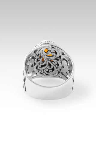 Fire Inside Burning True Ring III™ in Brazilian Fire Opal - Dinner - only found at SARDA™