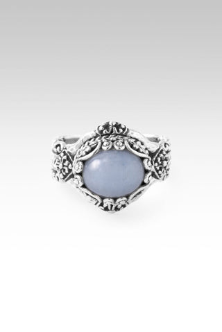 Fire Inside Burning True Ring™ in Angelite - Dinner - only found at SARDA™