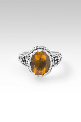 Fire Inside Burning True Ring™ in Brazilian Fire Opal - Dinner - only found at SARDA™