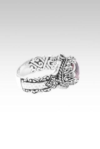 Fire Inside Burning True Ring™ in Pink Cashmere™ Mystic Quartz - Dinner - only found at SARDA™