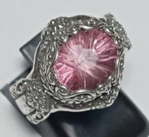Fire Inside Burning True Ring™ in Pink Cashmere™ Mystic Quartz - Dinner - only found at SARDA™