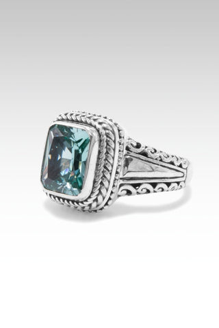 Forever Happy Ring™ in Paraiba Lab Created Spinel - Dinner - SARDA™
