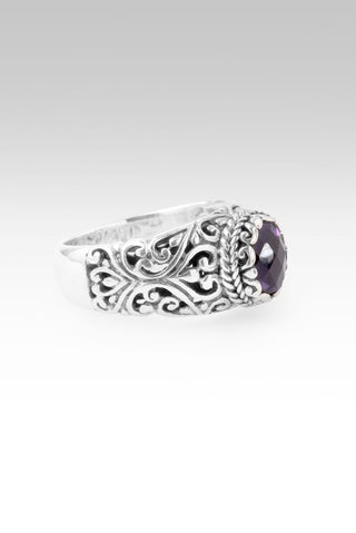 Forever Love Ring™ in African Amethyst - Dinner - only found at SARDA™