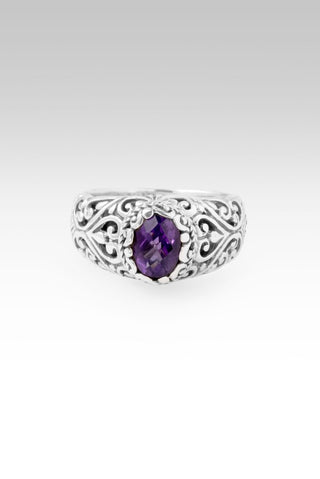 Forever Love Ring™ in African Amethyst - Dinner - only found at SARDA™