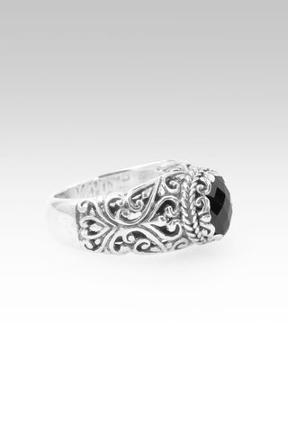 Forever Love Ring™ in Black Spinel - Dinner - only found at SARDA™