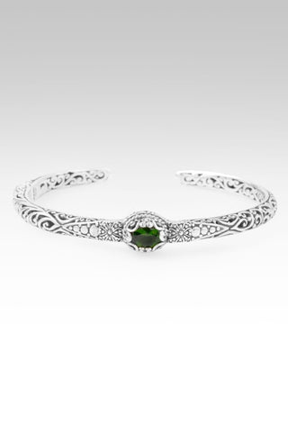 Forever Yours Cuff Bracelet™ in Chrome Diopside - Cuff - only found at SARDA™