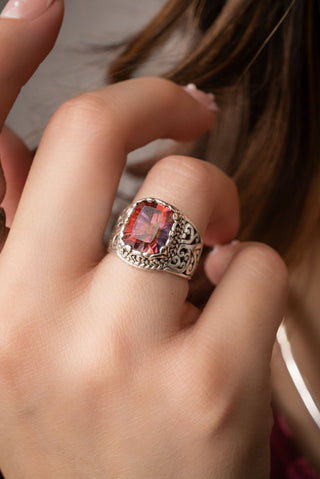 Forgiveness Given Ring™ in Odyssey Twilight Ecstasy™ Mystic Quartz - Dinner - only found at SARDA™