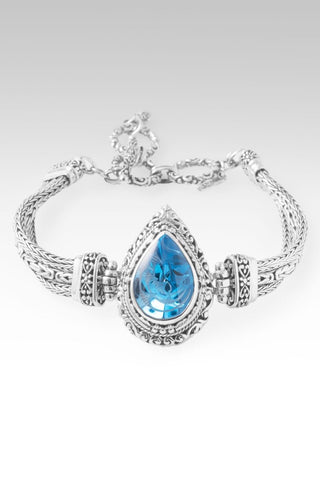 Found by Most High Bracelet™ in Swiss Blue Topaz - Single Stone - only found at SARDA™